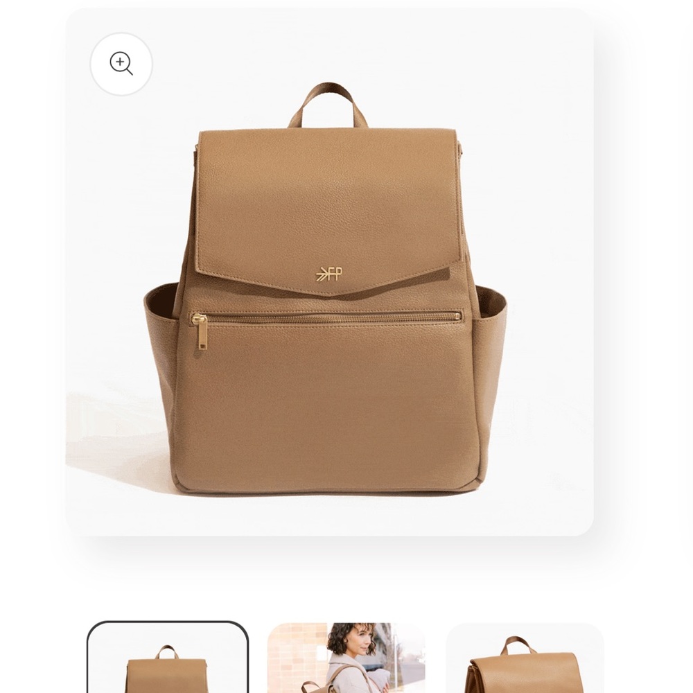 Freshly Picked Toffee classic diaper bag II